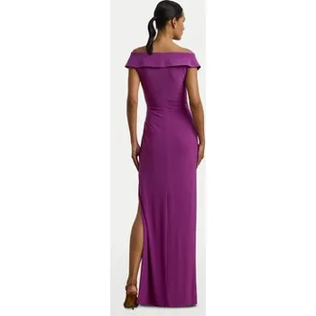 Dámské šaty LAUREN RALPH LAUREN Večerní šaty 253863940025 Fialová Slim Fit 10