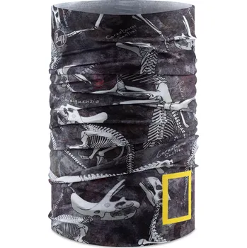 Nákrčník šátek Buff Original EcoStretch/National Geographic - 130046/Jeffer Grey junior size