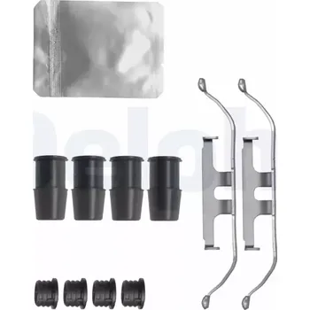 Brzdový systém DELPHI Sada příslušenství obložení kotoučové brzdy DF LX0635