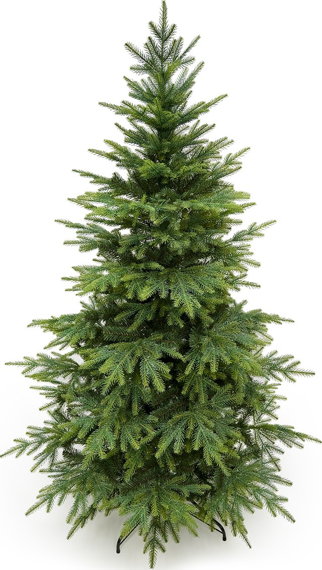 Umělý 3D vánoční stromek- Smrk kavkazský 160cm