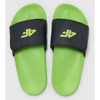 Chlapecké pantofle Chlapecké pantofle 4F velikost 33 canary green