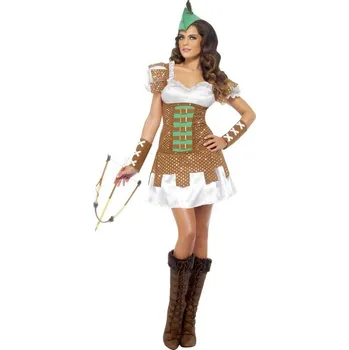 Karnevalový kostým Kostým Sexy Robin SF33290x Velikost S 36-38