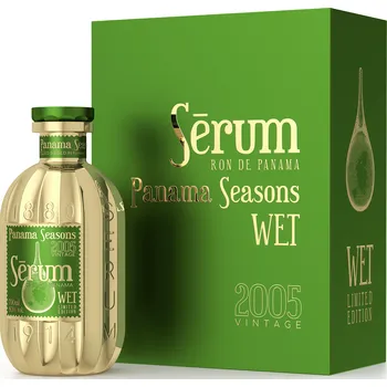 Rum Serum Panama Season Wet 2005 40% 0,7l (kazeta)