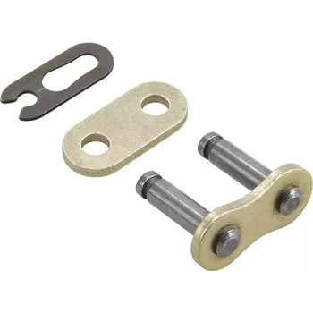 Řetězová sada pro motocykl spojka řetězu 420H zesílená - zlatá