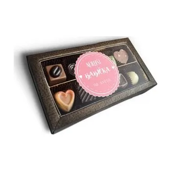 Bonboniéra Pralinky Nejlepší babička: 10 ks pralinek (cs, Sablio)