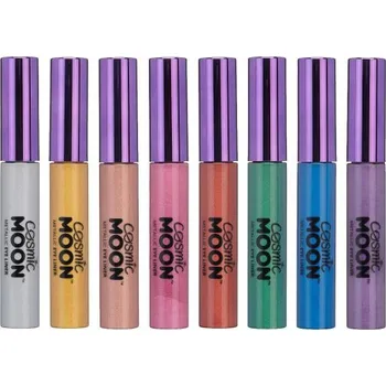 Karnevalový doplněk Metalické oční linky 10 ml SFS15508 Barva Fialová