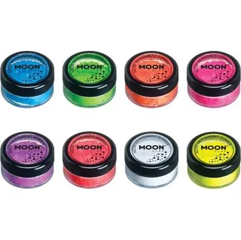 Karnevalový doplněk UV Práškový pigment na tělo 3 g SFM9104x Barva Modrá