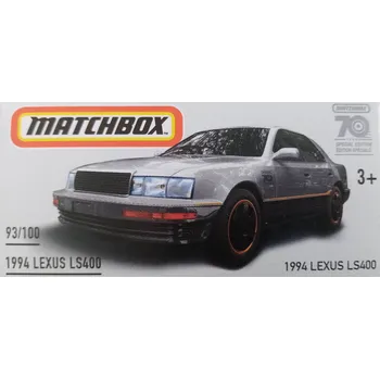 auto na autodráhu Matchbox 1994 Lexus LS400 Box