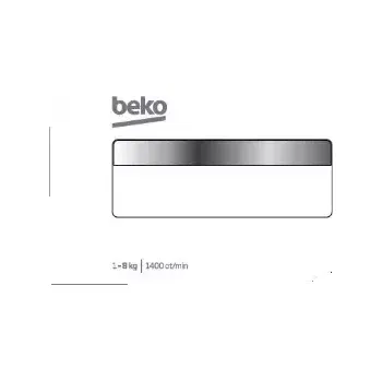 Čelo násypky pracích prostředků do praček Beko Blomberg - 2449809228