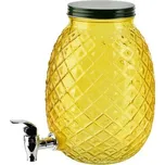 MODERN KITCHEN Szklany słój z kranikiemananas 4L