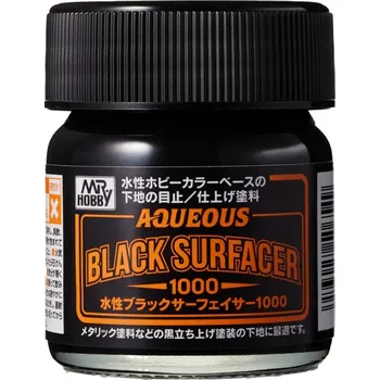 Tmel Gunze Sangyo HSF03 Aqueous Black Surfacer 1000 - stříkací tmel 40ml