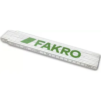 metr Dřevěný skládací metr 2 m FAKRO