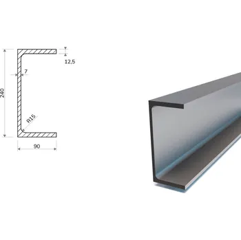 Stavební materiál UPE 240 (S355) 12 m