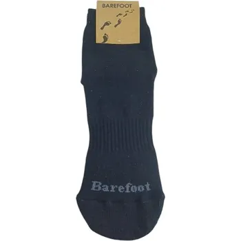 Dámská fitness obuv Barefoot hřejivé ponožky - černé 43 - 45