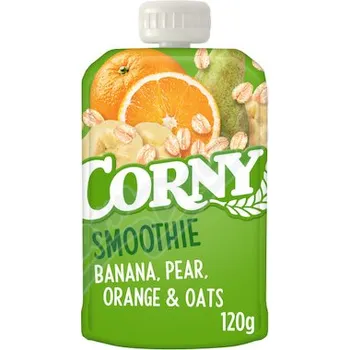 Čaj CORNY SMOOTHIE banán/hruška/pomeranč/oves.vl. 120g