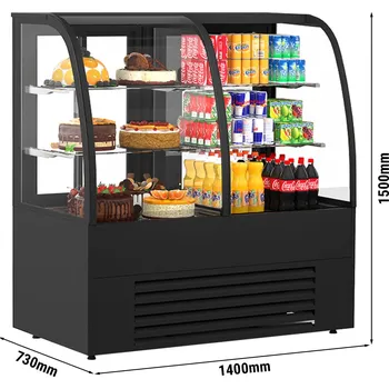 Vinotéka G.Gastro Cukrárenský pult - 1,4 x 0,73 m - samoobslužný