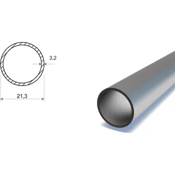 kabelová chránička Trubka bezešvá 21,3x3,2