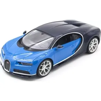 RC model auta rc auto bugatti chiron 1:14 s led a 2,4 ghz od rastar – modré