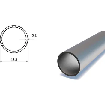 kabelová chránička Trubka bezešvá 48,3x3,2