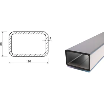 Stavební materiál Jekl 180x80x4 (S355)