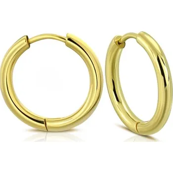 Náušnice Prosperk Náušnice malé kroužky zlaté 1,7cm S3195