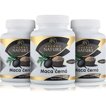 Přírodní produkt 2+1 Golden Nature Maca černá 300 cps.