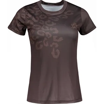 Dámské funkční triko premium ALTISPORT VOJ/ALW047TR01 TMAVĚ HNĚDÁ S
