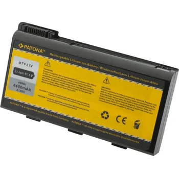 Baterie k notebooku Patona Baterie pro MSI A5000 / A6000 / A6200 / CR600, 4400 mAh