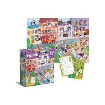 Puzzle Wimmelpuzzle 60 The town of professions