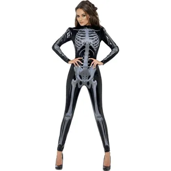 Kostým Kostlivka 3D SF43838x Velikost XS 32-34