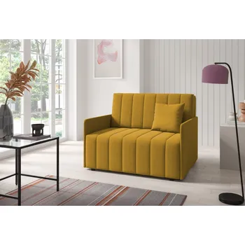 Pohovka Eka Pohovka NERO II, 120 cm Barva látky: KRONOS 01 (Žlutá)