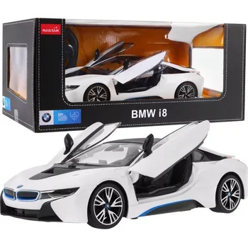 RC model auta RASTAR BMW i8 1:14 bílý