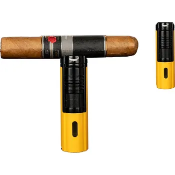 Zapalovač Formula Crocodile Crocodile Avanti Triple Jet Flame Cigar Lighter – Yellow