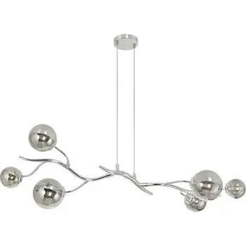 Brilagi - LED Lustr na lanku MISTEL 6xG9/3W/230V lesklý chrom/kouřová