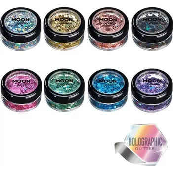 Karnevalový doplněk Třpytky různé tvary 3 g SFG05004 Barva Modrá