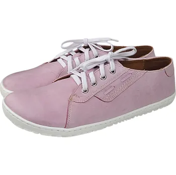 Dámské tenisky Dámské kožené barefoot tenisky HEATHER růžová 38