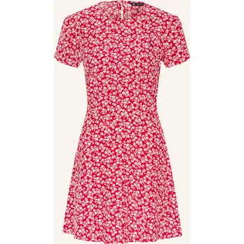 Dámské šaty Tommy Jeans Dámské Šaty, červená / tmavě modrá / režná, 36