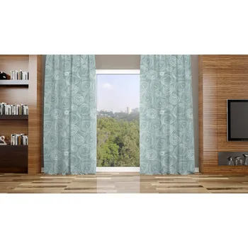 Orbytex Zatemňovací závěs hotový - klubíčka mint Rozměry: povláček na polštářek 40x40 na zip (bez výplně)