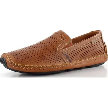 Pánské polobotky Pikolinos pánské prozouvací polobotky Jerez brandy 09Z-3100 - 42 | P698658