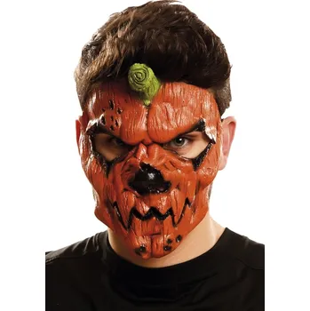 Maska obličejová Dýňová zombie VI02345x