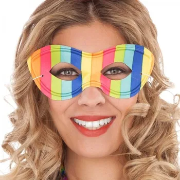 Karnevalový kostým Škraboška Duha VI06548x