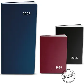 Diář měsíční diář PVC - 3-bordó