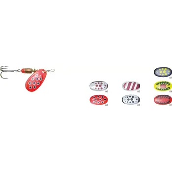 Mistrall rotační třpytka SPERSO vel. 2, 4g, barva 07