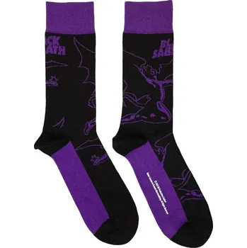 Pánské ponožky Black Sabbath Ponožky Logo & Demon Black 40-45