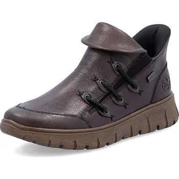 Dámská obuv Dámská kotníková obuv RIEKER N1353-35 červená W5 40