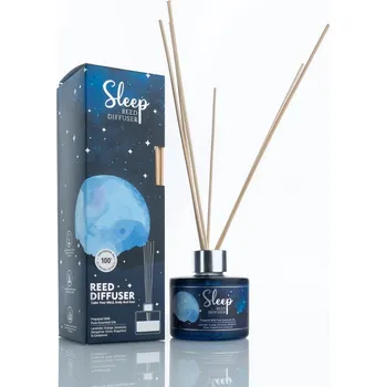 Elektrický aroma difuzér Spánková aromaterapie difuzér 100 ml s vrbovými proutky