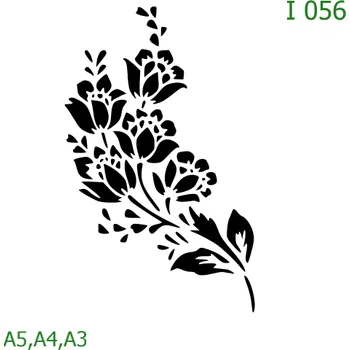 Šablona I 056 - A4 , Nelepící folie