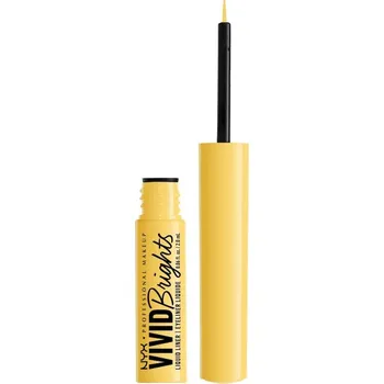 Oční linky NYX Professional Makeup - Vivid Brights Liquid Liners Oční linky 2 ml Zlatá unisex
