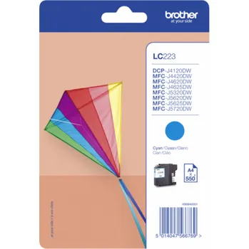 Tiskárna Brother LC-223 C modrá