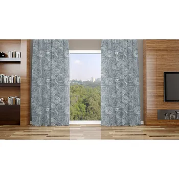 Orbytex Zatemňovací závěs hotový - klubíčka šedá Rozměry: povláček na polštářek 40x40 na zip (bez výplně)